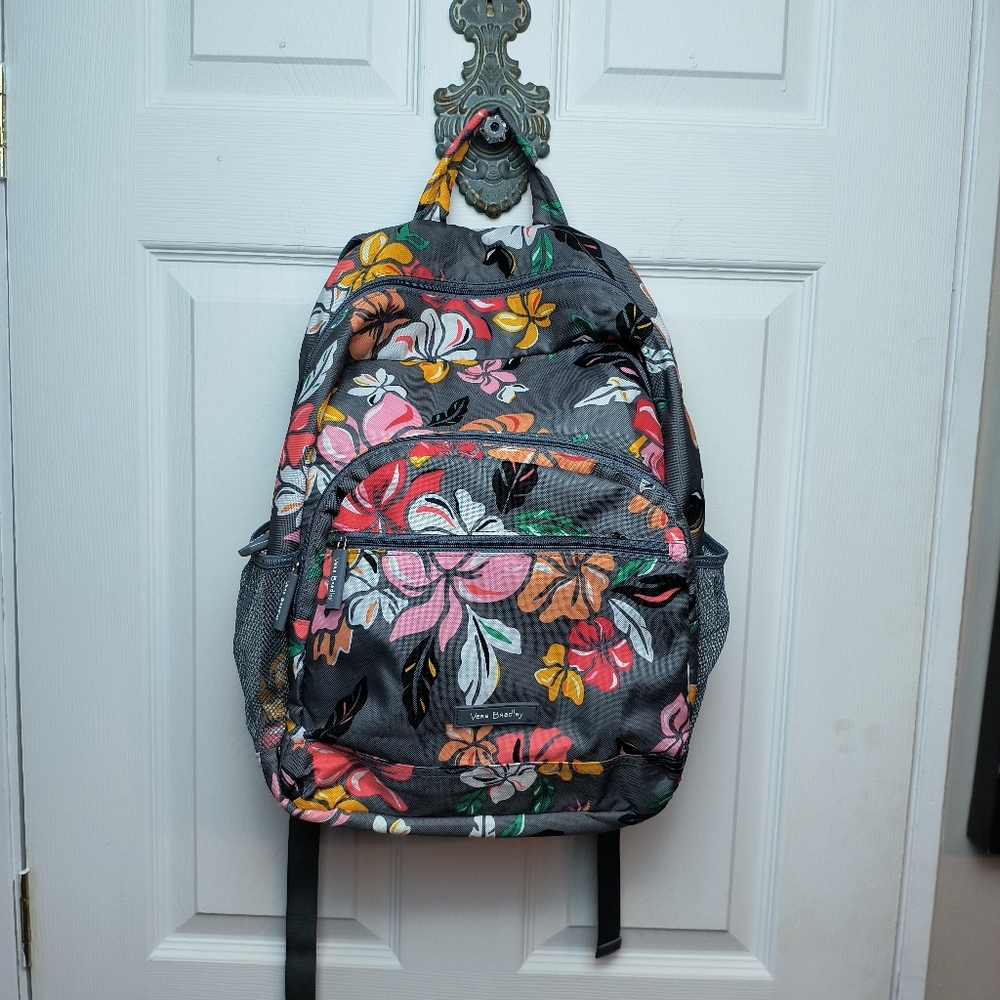 Vera Bradley Lighten Up Essential Large Backpack 23669-U57 Coastal Paradise